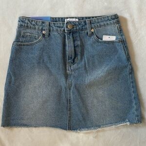 Abound Blue Denim Mini Skirt